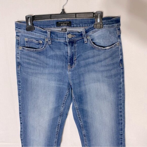Banana Republic Factory Mid Rise Med Wash Girlfriend Jeans 28 - Picture 11 of 15